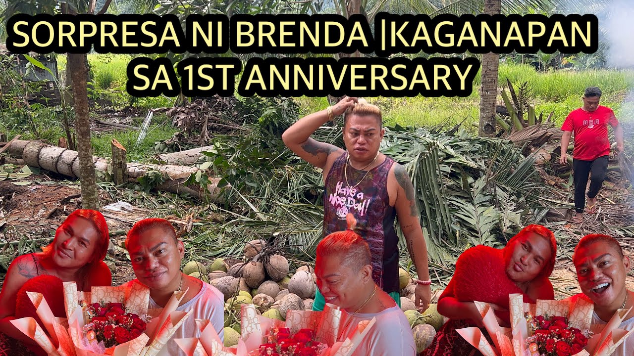 SORPRESA NI @BrendaMageOfficial  sa VALENTINES DAY| KAGANAPAN SA 1St  ANNIVERSARY 😱