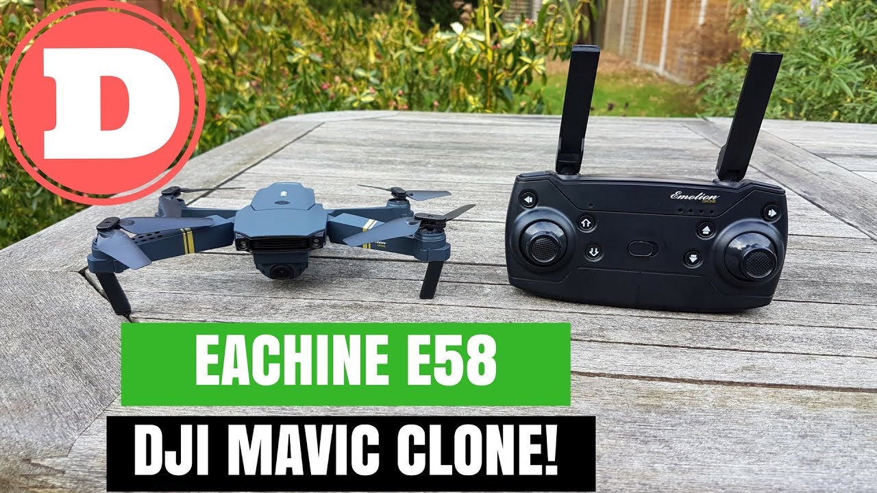 Eachine E58 In-Depth Review & Unboxing - DJI Mavic Clone!