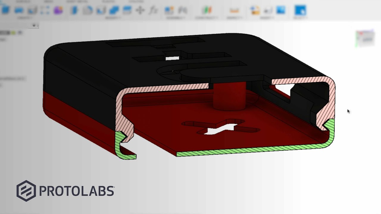 How to Design a Snap Fit Joint - 3D Printing - Fusion 360 Tutorial (Raspberry Pi)