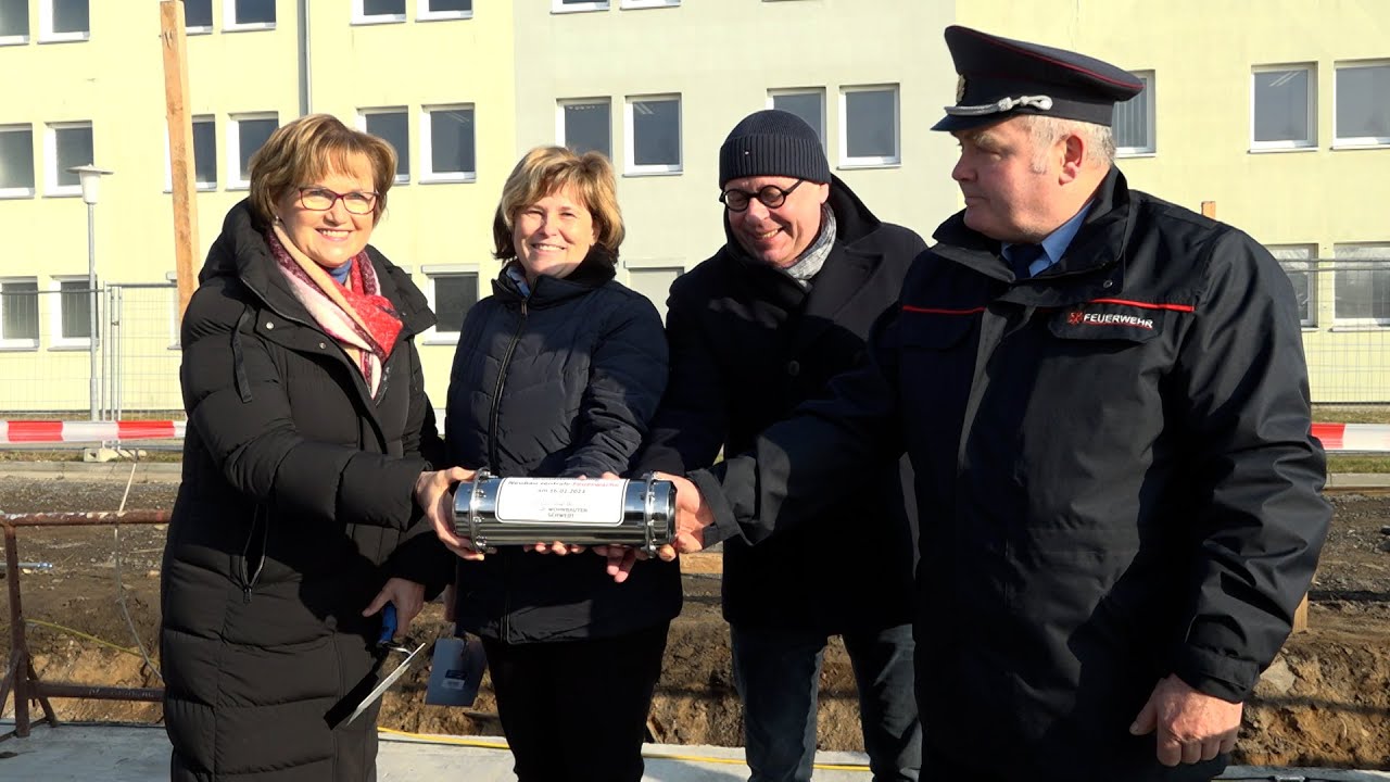 Grundsteinlegung Feuerwache Schwedt/Oder