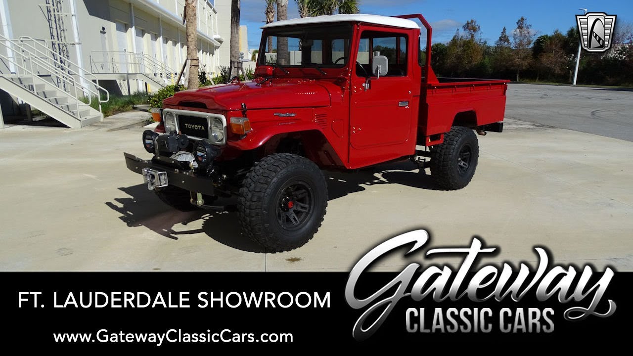 1982 Toyota Land Cruiser FJ45 at Gateway Classic Cars of Ft Lauderdale #1173 FTL