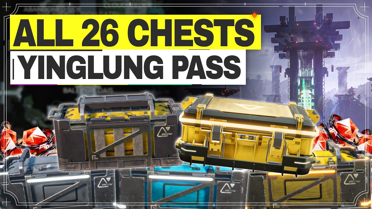 All Yinglung Pass Chest Locations - Wuling | Crate + Salvageable【Arknights: Endfield】