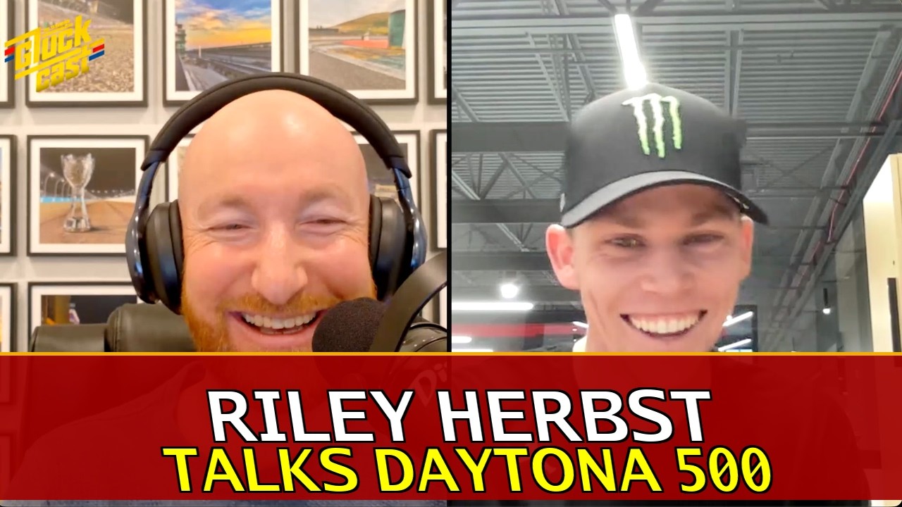 Riley Herbst explains the end of the Daytona 500