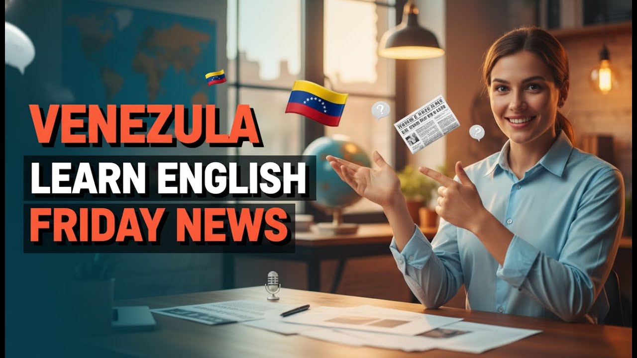 English Lesson: Venezuela Explained | Learn Vocabulary & Grammar Through News | Shadowing
