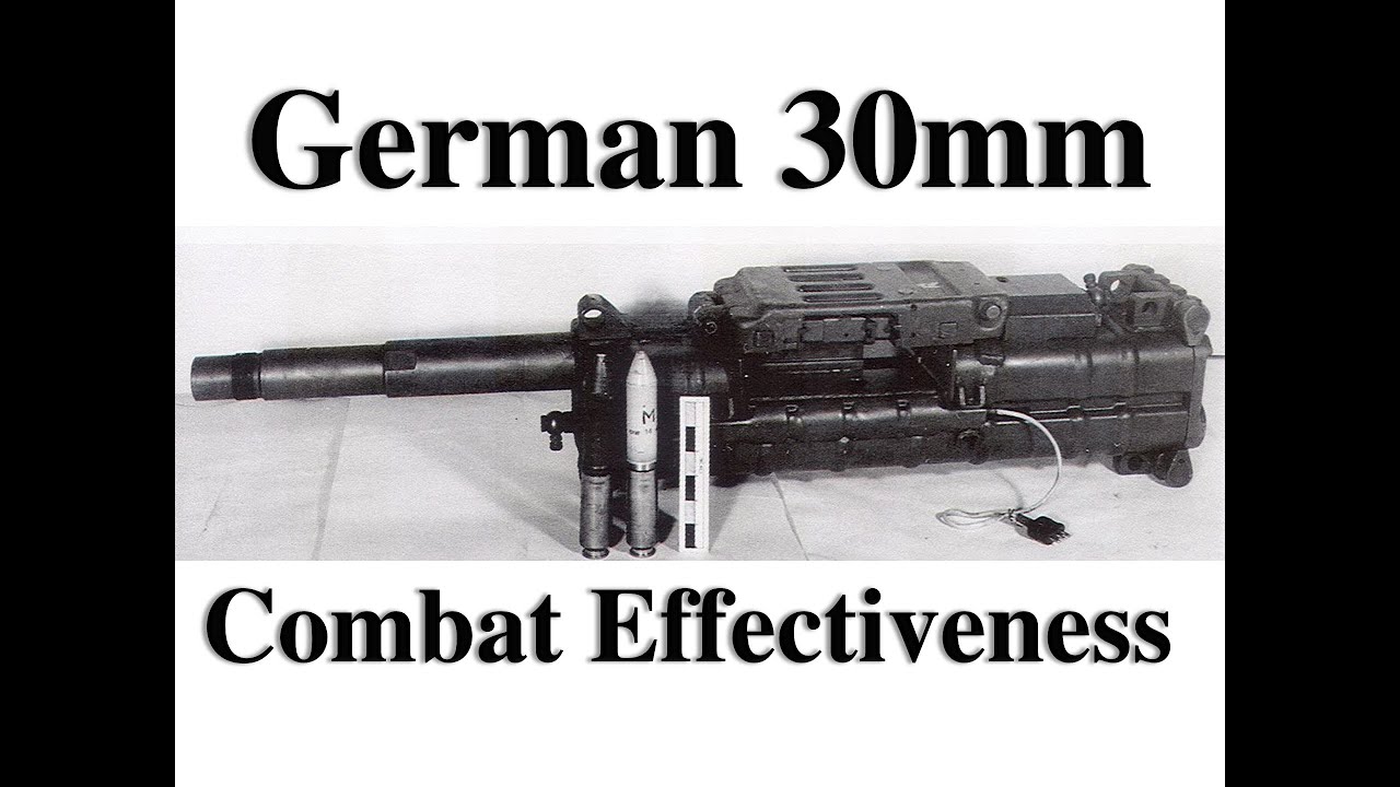 Боевая эффективность немецкой 30-мм автоматической пушки Mk-108 времён Второй мировой войны проти...