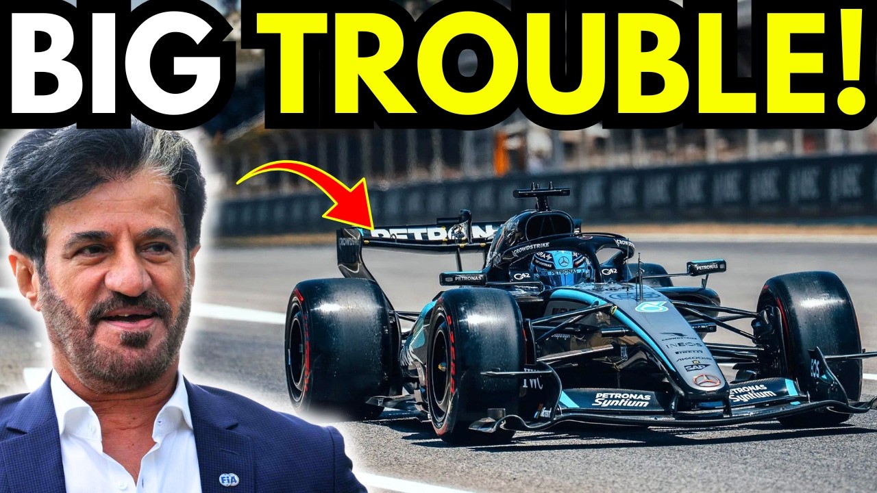 Mercedes SCRAMBLES After FIA EXPOSED the Tyre Trick That Gave Russell 3x Better Degradation
