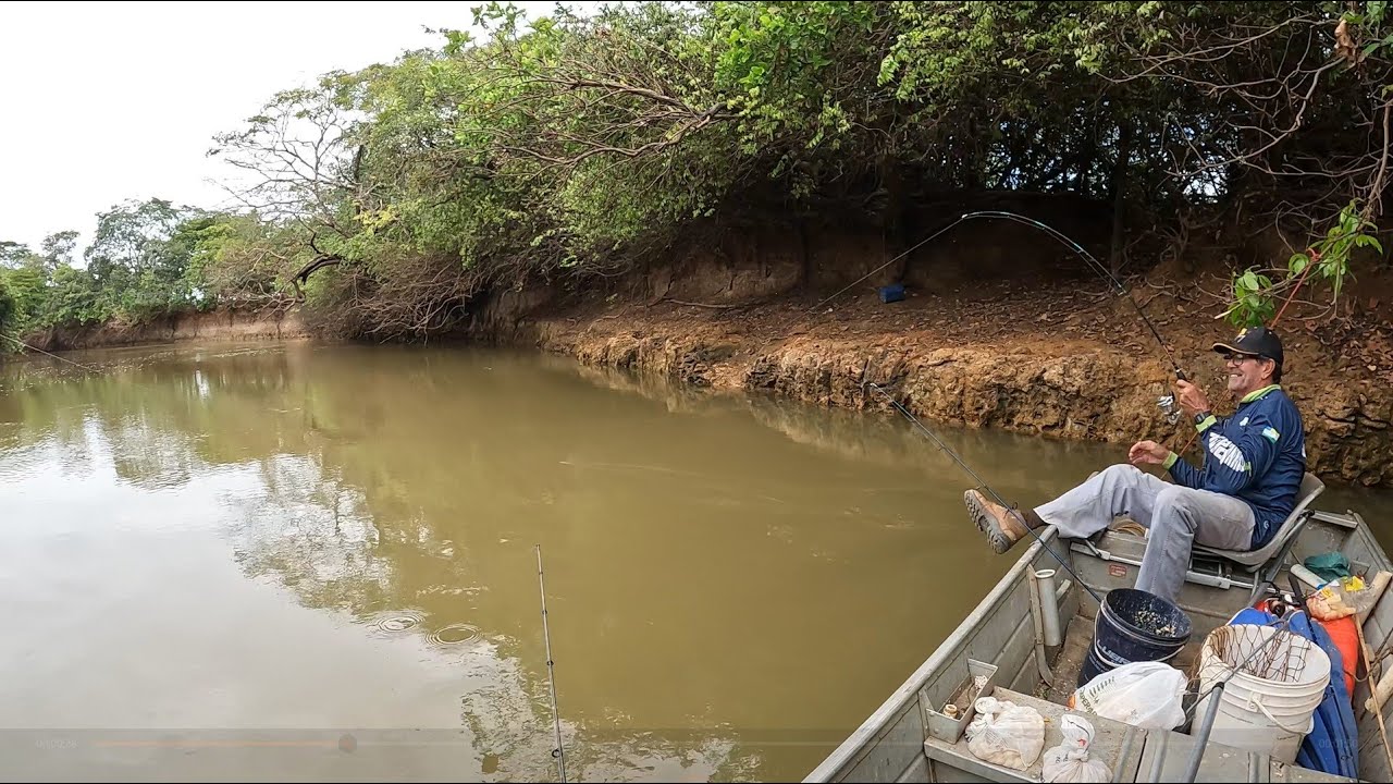 MUDAMOS DE CEVA E NUNCA VIMOS TANTA FARTURA DE PEIXES! Pescaria de piau, piapara, pacu e matrinxã