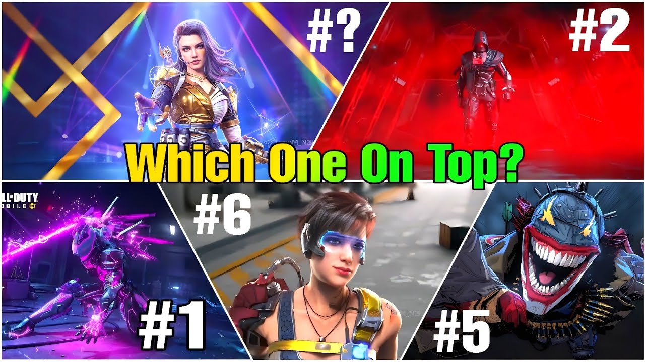 🤯All Legendary Character Ever Trailer |🥵Legendary Hso &😱Nyx +😍Mythic Spectre Trailer! in Cod Mobile
