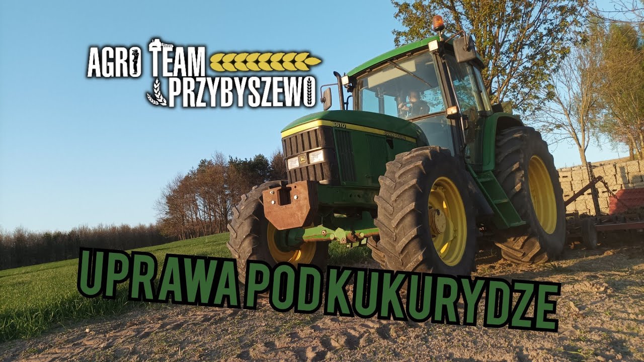🇵🇱Uprawa pod siew kukurydzy🌽 😲 John Deere 6610 😱