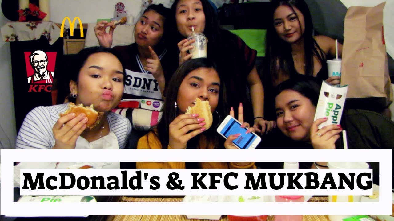 McDonald's & KFC MUKBANG +ASMR