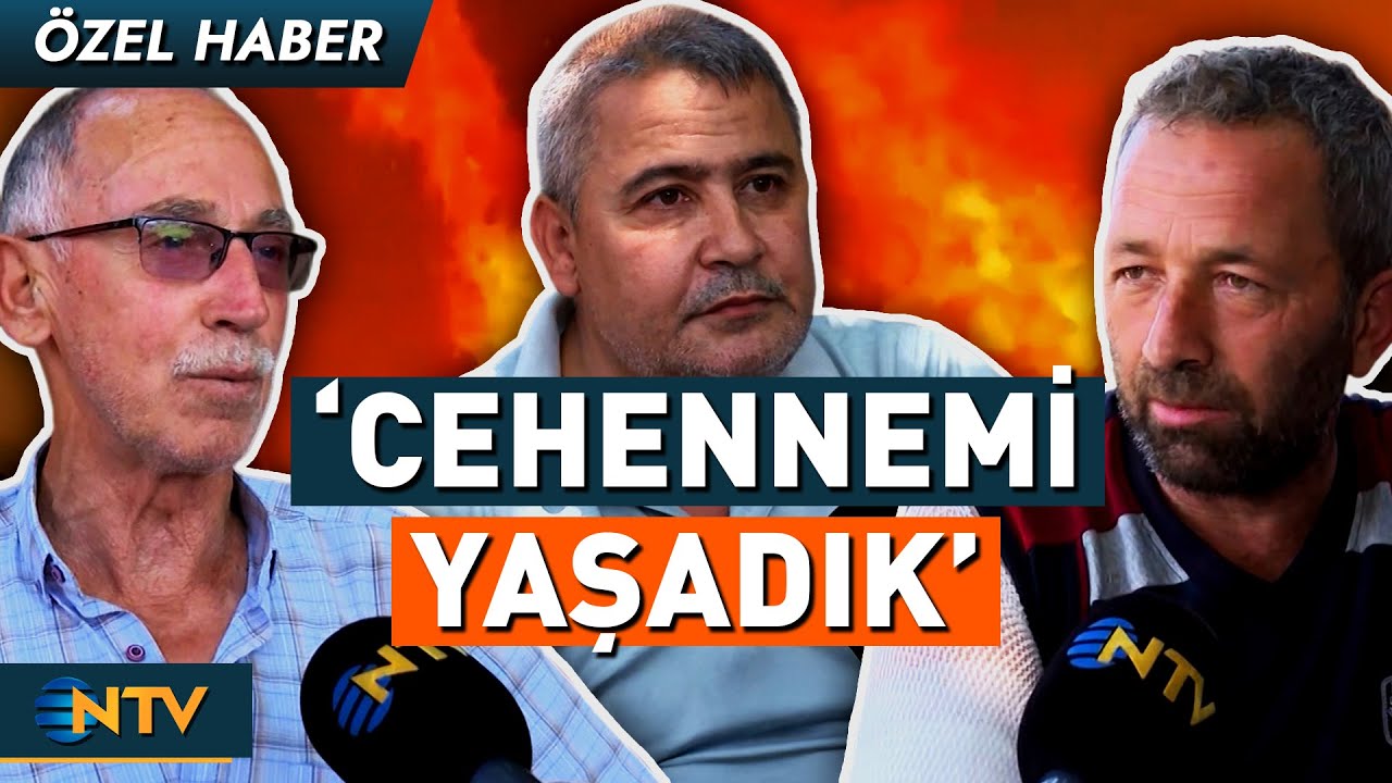 Bursa'daki Dev Alevlerden Son Anda Kurtulan Köylüler Dehşet Dolu O Anları Anlattı | NTV