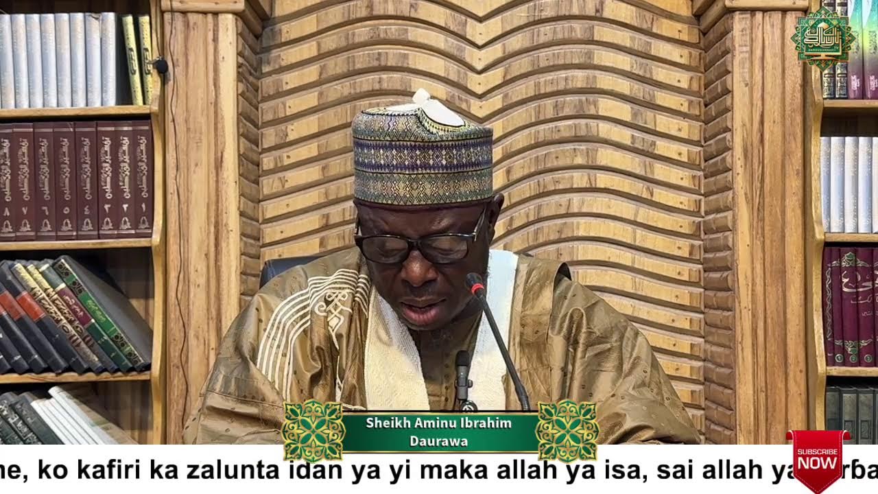 Muwadda'i Malik 75 | Sheikh Aminu Ibrahim Daurawa {Hafizahullah}