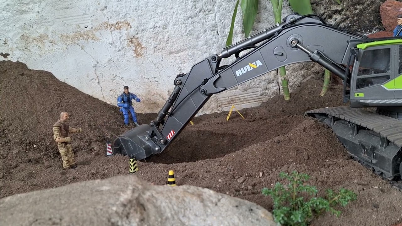 Excavator Huina 93🚧⚠️🏗