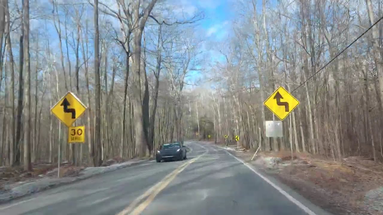 Driving from Pocono Lake to Thornhurst, Pennsylvania