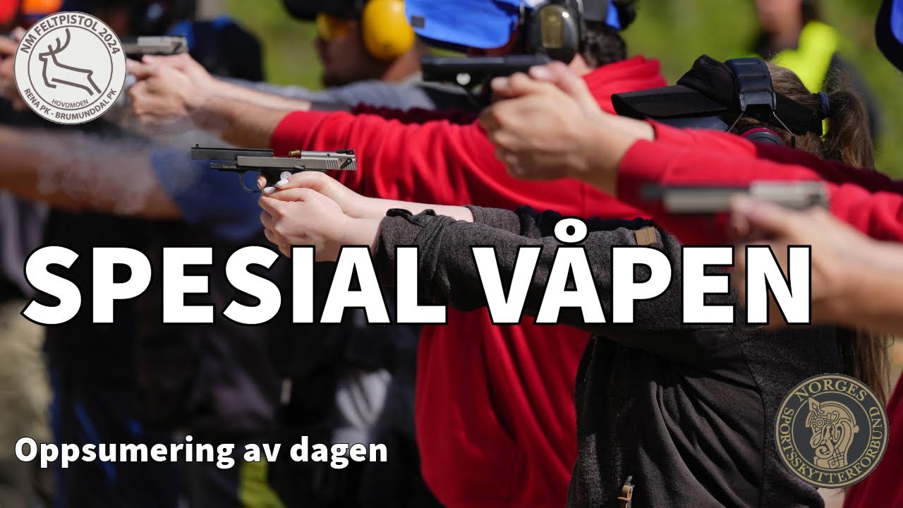 NM Feltpistol 2024 Spesialvåpen - Ett sammendrag