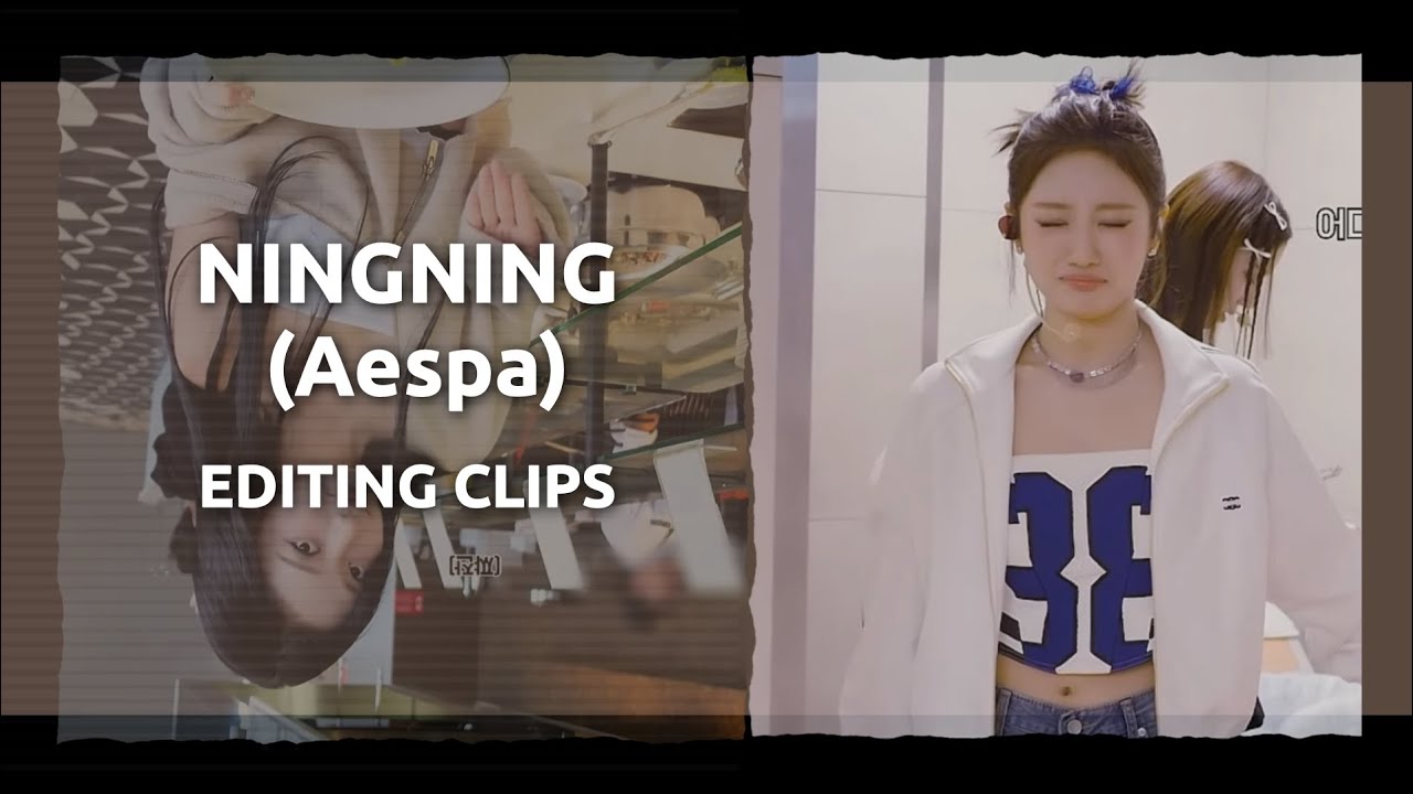 Ningning soft/cute HD editing clips