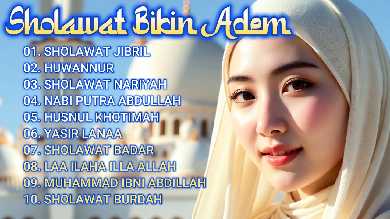 SHOLAWAT NABI VIRAL TERBARU 2026 | PENARIK REZEKI & KETENANGAN HATI | Jibril, Burda, Nariyah