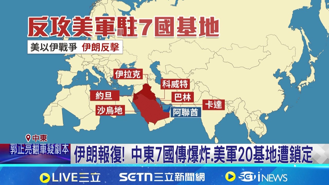 杜拜機場旅客奔逃4傷 阿布達比機場1死7傷 伊朗報復波及7國 反攻行動釀