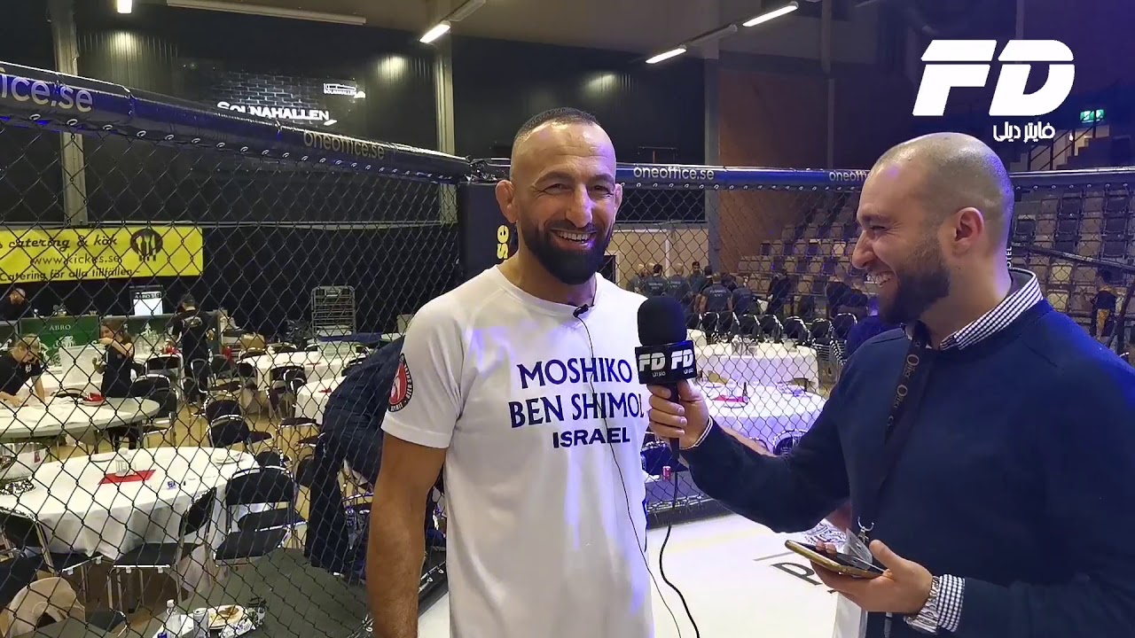 Reza Madadi post fight interview (farsi)