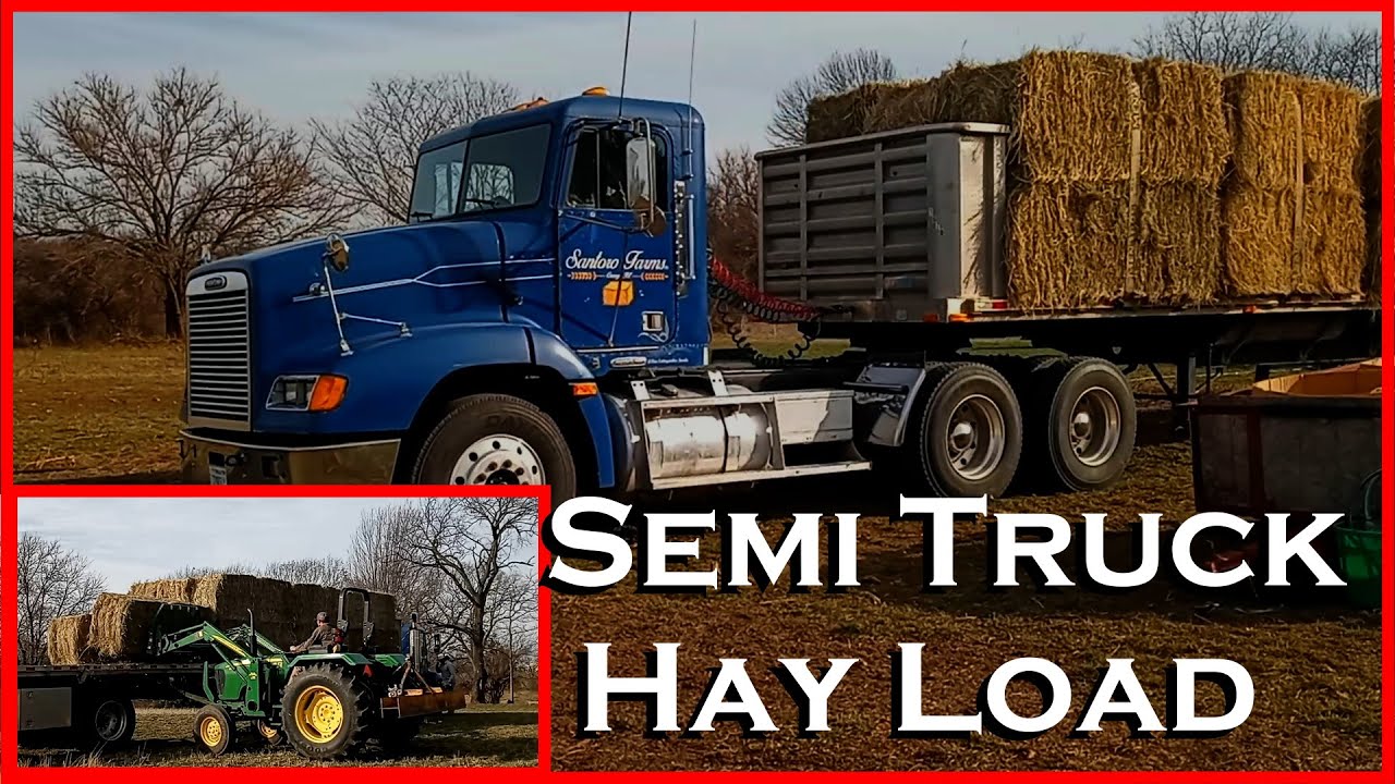 Do you have enough hay for the winter? | Semi Load of Hay | Heartway Farms
