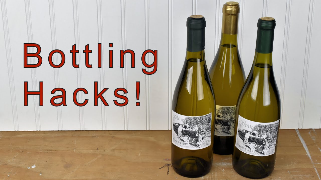 Bottling Tips for Home Wine Makers