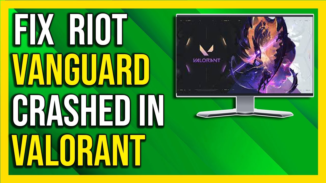 How To Fix Riot Vanguard Crashed in Valorant  - 2024 [Full Guide]