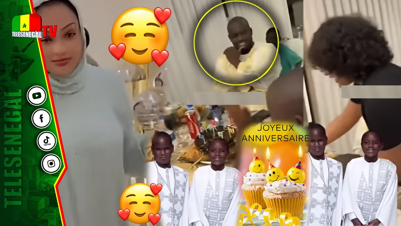 Anniversaire des jumeaux de Miss & Aziz Ndiaye : Admirez la complicité de Miss & Aicha Rassoul 🥰