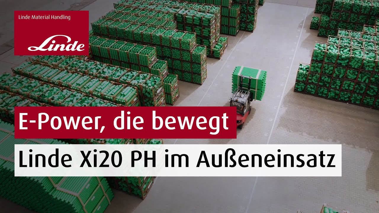 Volle Power, null Emissionen – der Linde Xi20 PH bei Ostendorf im Einsatz!