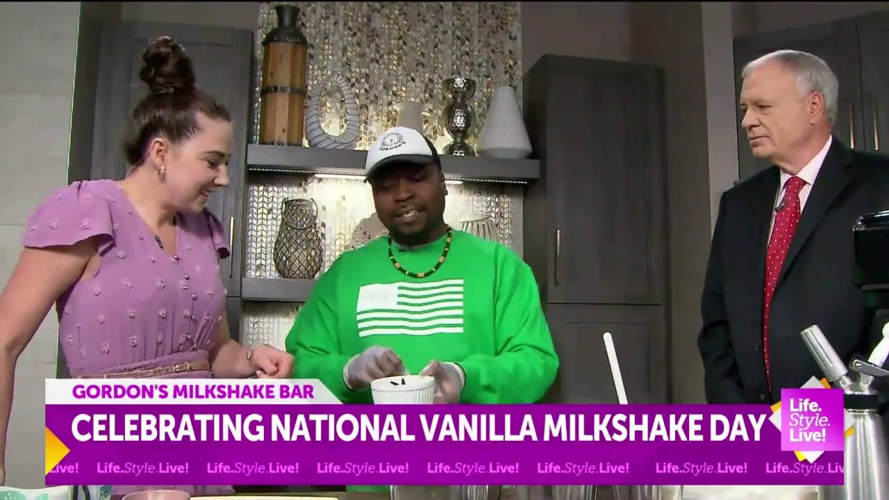 Celebrating National Vanilla Milkshake Day