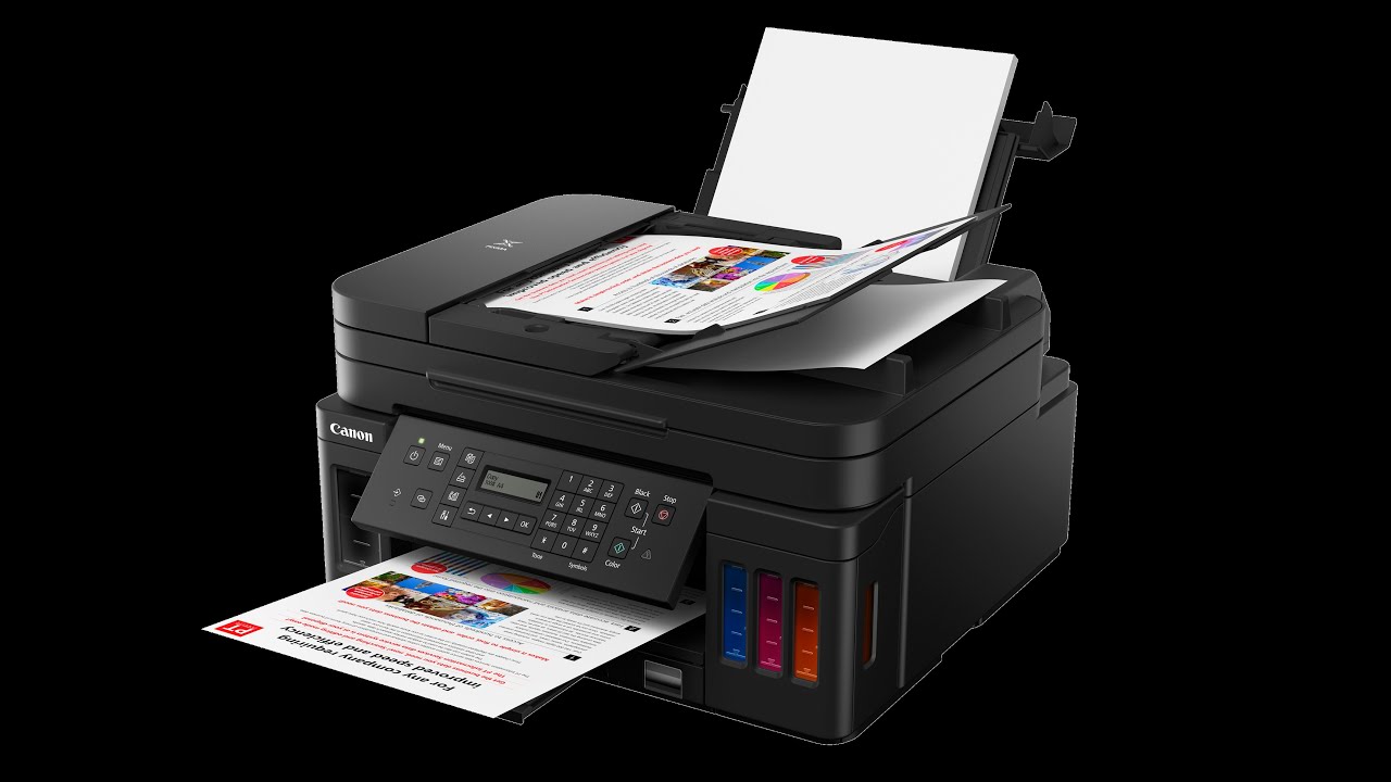 Canon PIXMA MegaTank G7020 Wireless All-In-One Inkjet Printer Copier, Scanner & Fax