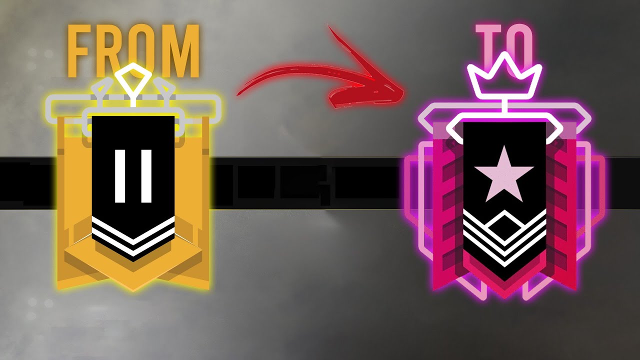 GOLD to CHAMPION in Operation Crimson Heist - Rainbow Six Siege