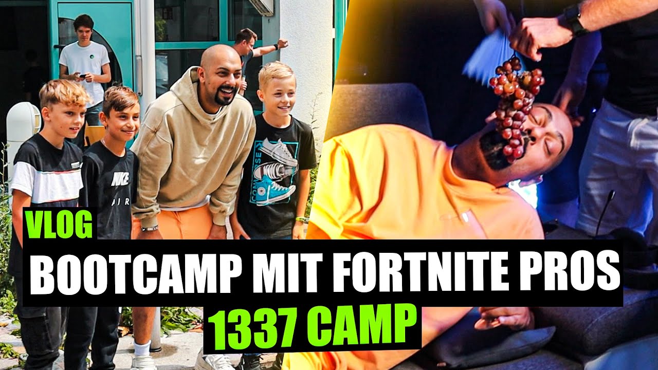 2 TAGE IM BOOTCAMP MIT FORTNITE PROS | Vlog