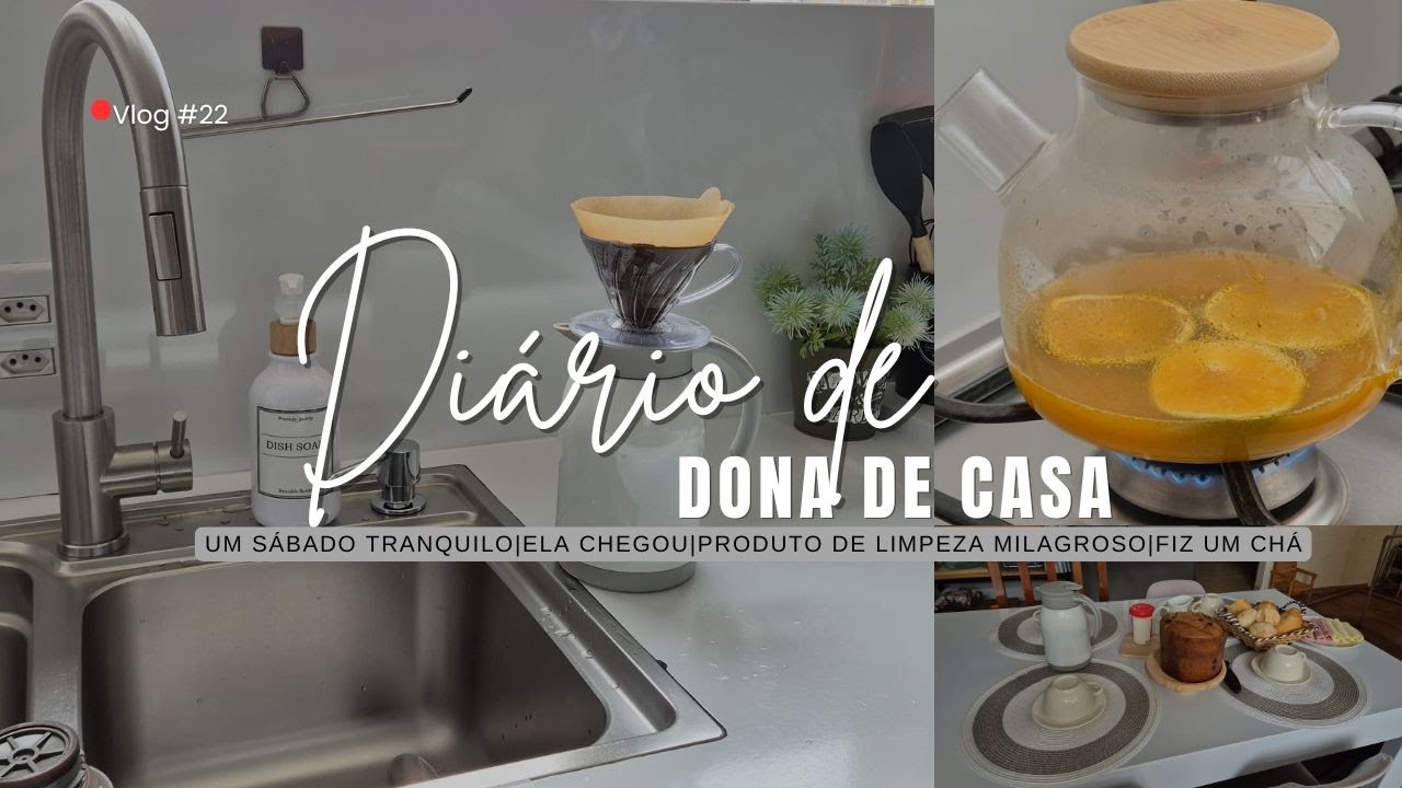Rotina Leve de Sábado | Café da Manhã Tranquilo|Limpeza das pedras da piscina