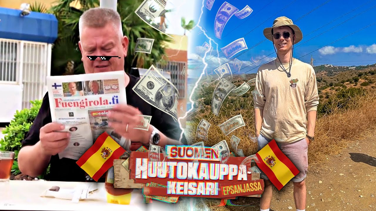 LÄHDIN PAKOON ESPANJAAN - SUOMEN HUUTOKAUPPAKEISARI