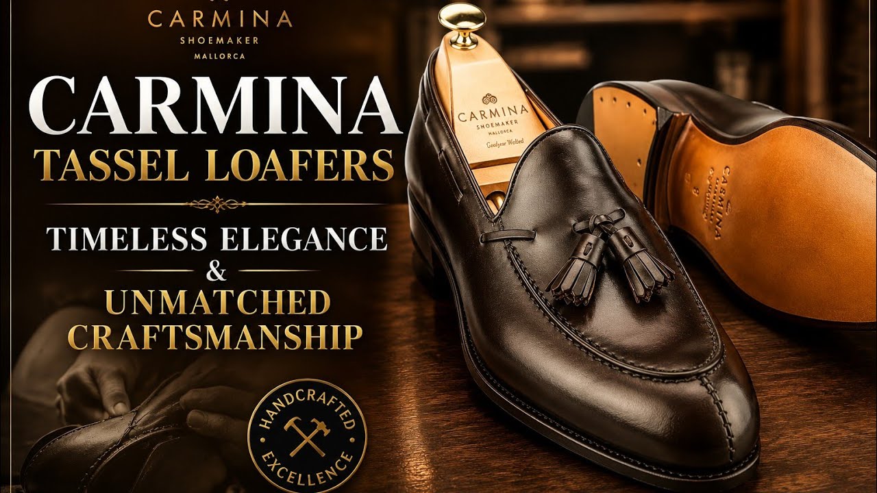 Carmina Tassel Loafers - Timeless Elegance and Unmatched Craftsmanship