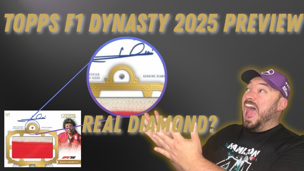 Topps F1 dynasty 2025 preview