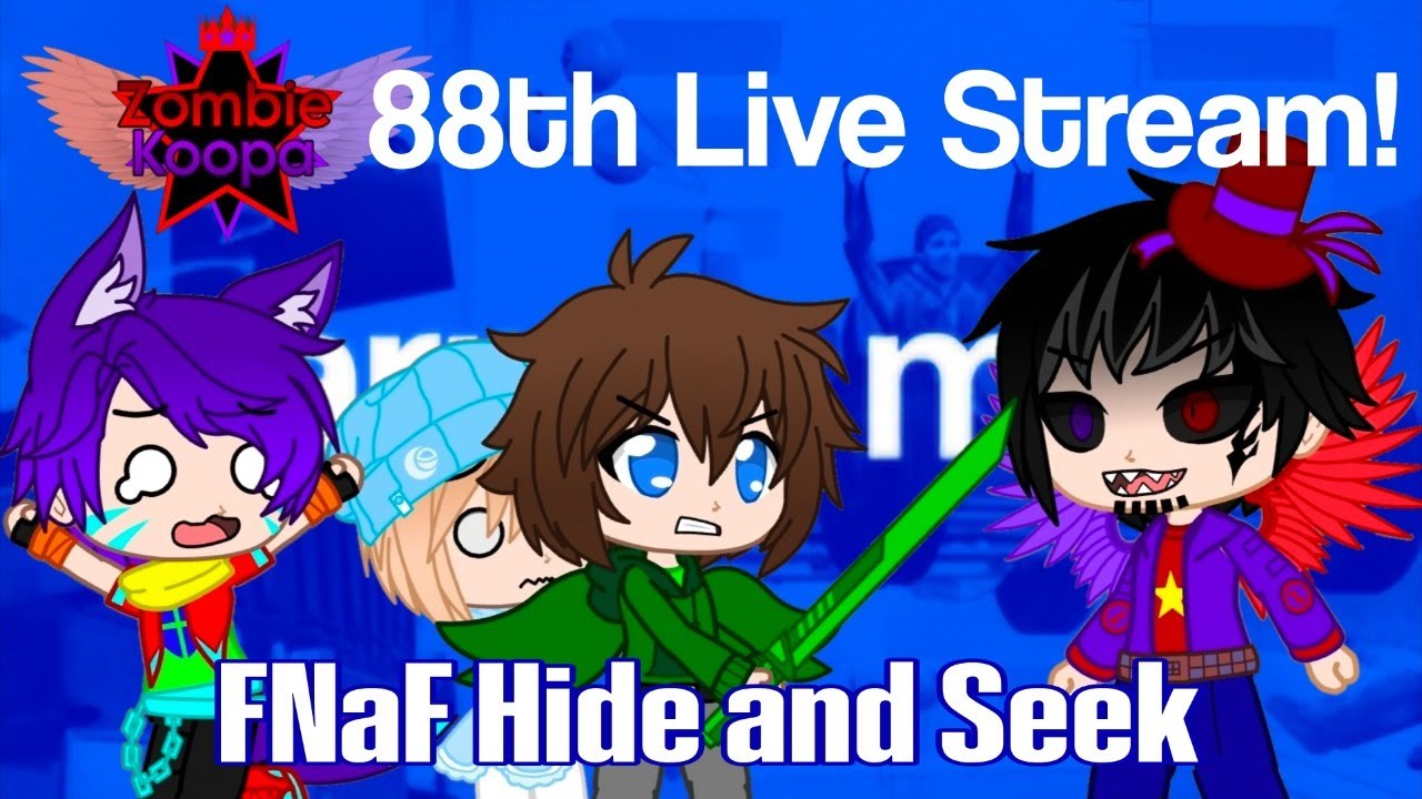 ZombieKoopa's 88th Live Stream! (GMod FNaF Hide and Seek)
