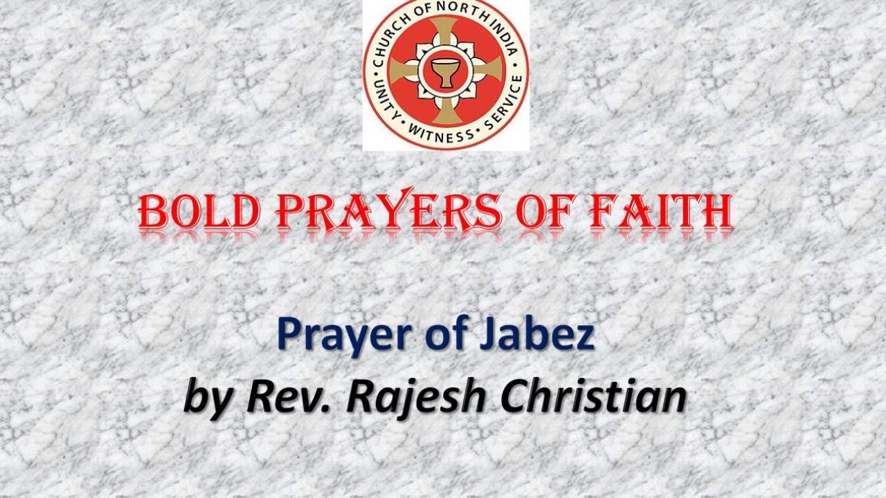 Bold Prayers of Faith | Prayer of Jabez  | 30 July
