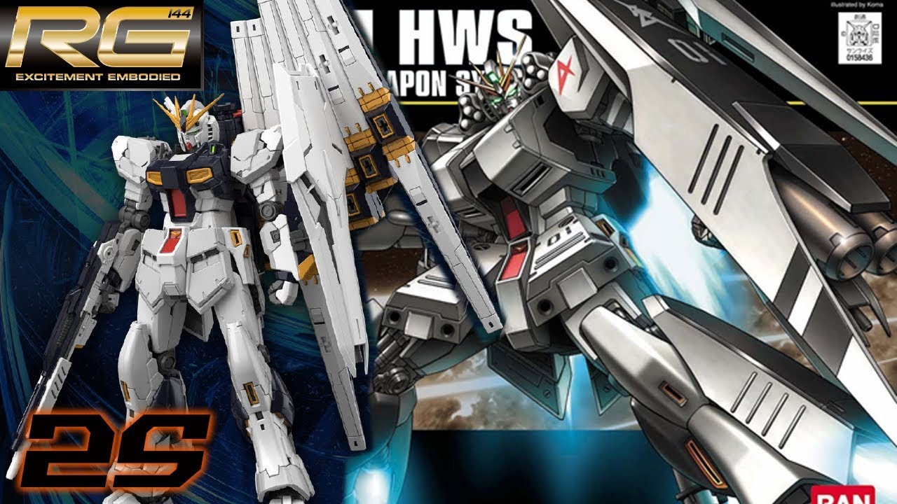 Делает ли HWS HGUC Nu Gundam ЛУЧШЕ, чем RG?