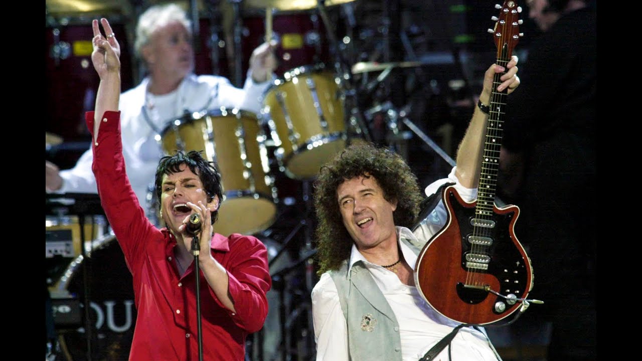 TONY VINCENT with QUEEN — Party At The Palace Performance of 