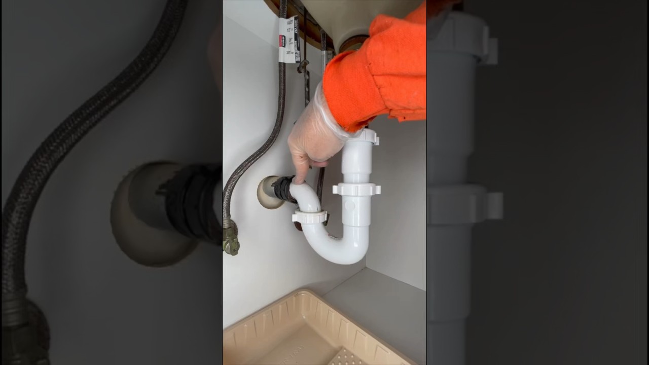 Bathroom sink drain was leaking!  The reason may surprise you! #diy #plumbing #helpingothers