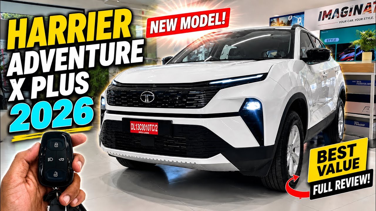 Tata Harrier Adventure X Plus 2026 ✅ Harrier Adventure X Plus 2026 Price, Features & All Details