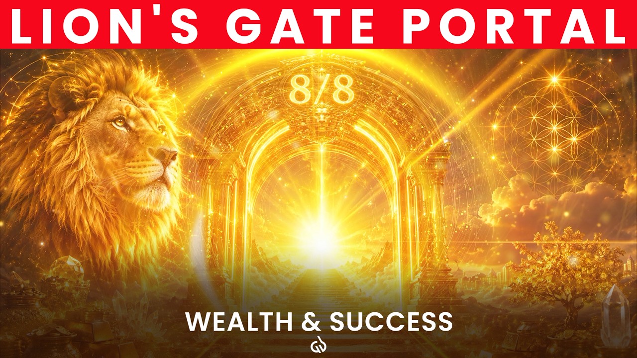 8/8 Lions Gate Portal 2026: Manifest Wealth, Abundance & Success