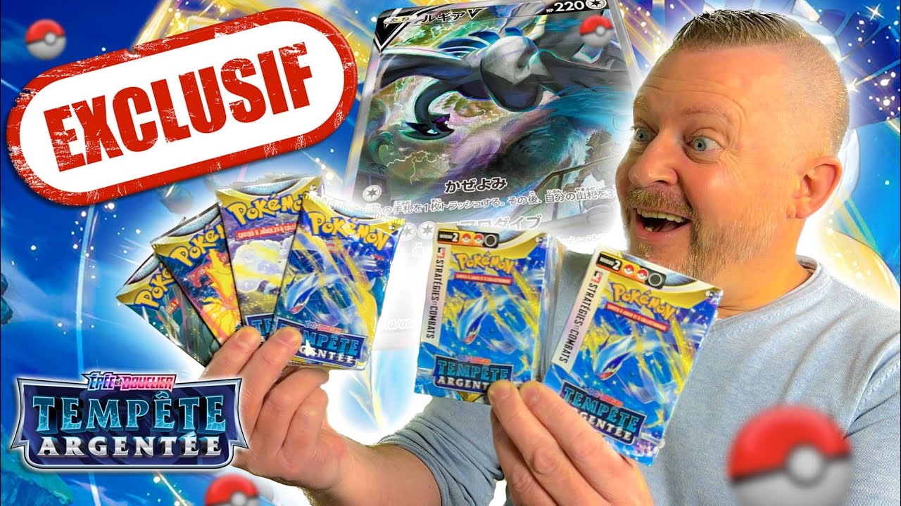 EXCLU ! Ouverture de TEMP&Ecirc;TE ARGENT&Eacute;E Pok&eacute;mon EB12 ! 🔥