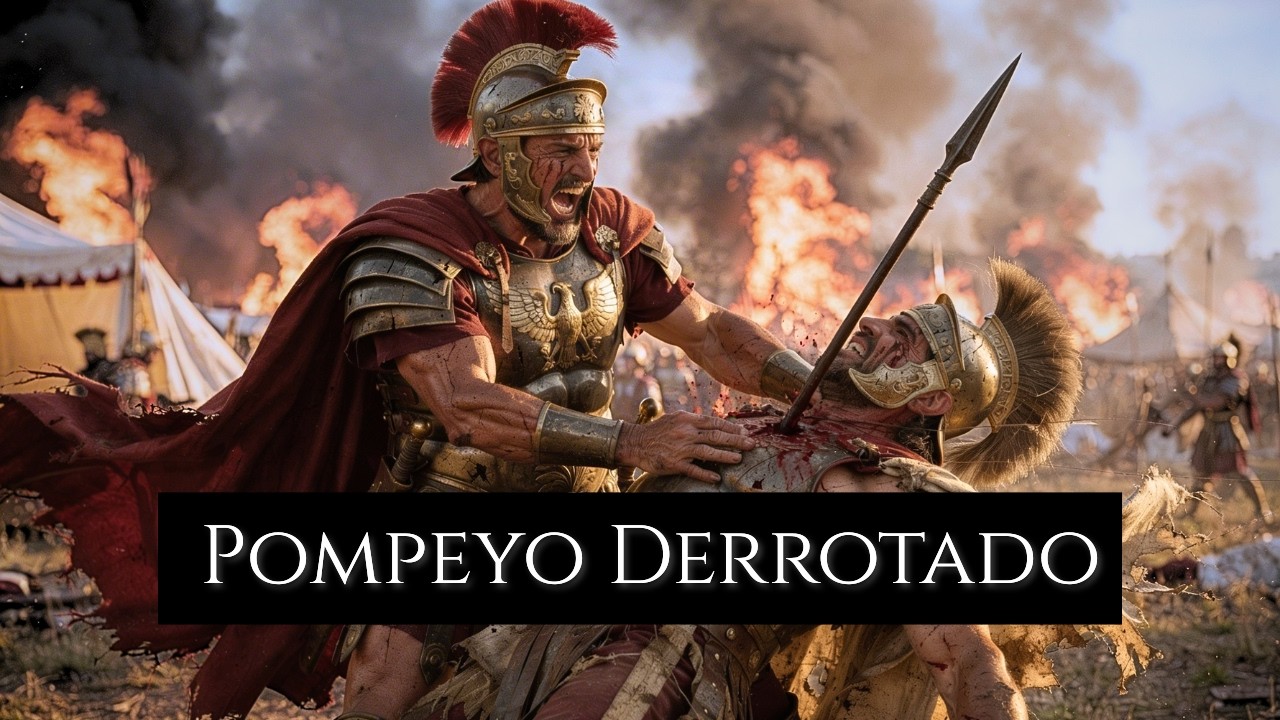 JULIO CÉSAR EN FARSALIA 48 AC: La Batalla Que Destruyó el Ejército de Pompeyo