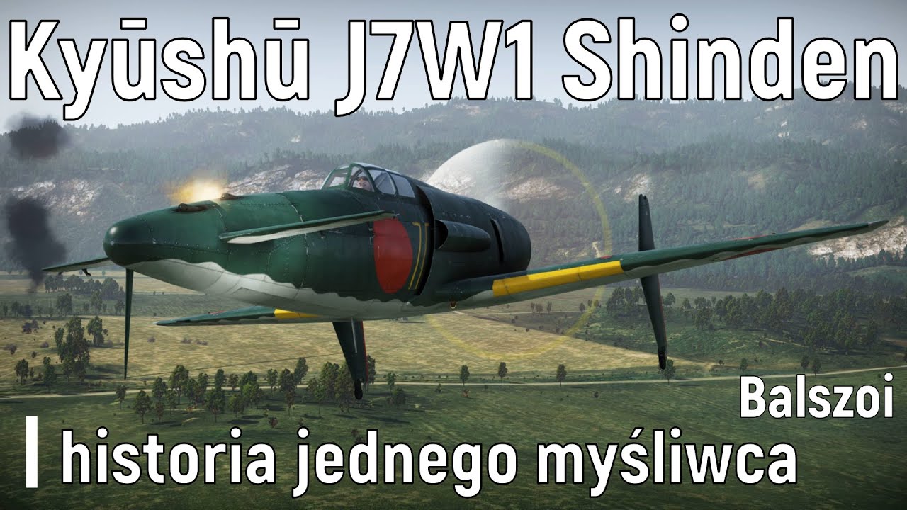Kyūshū J7W Shinden | historia jednego myśliwca