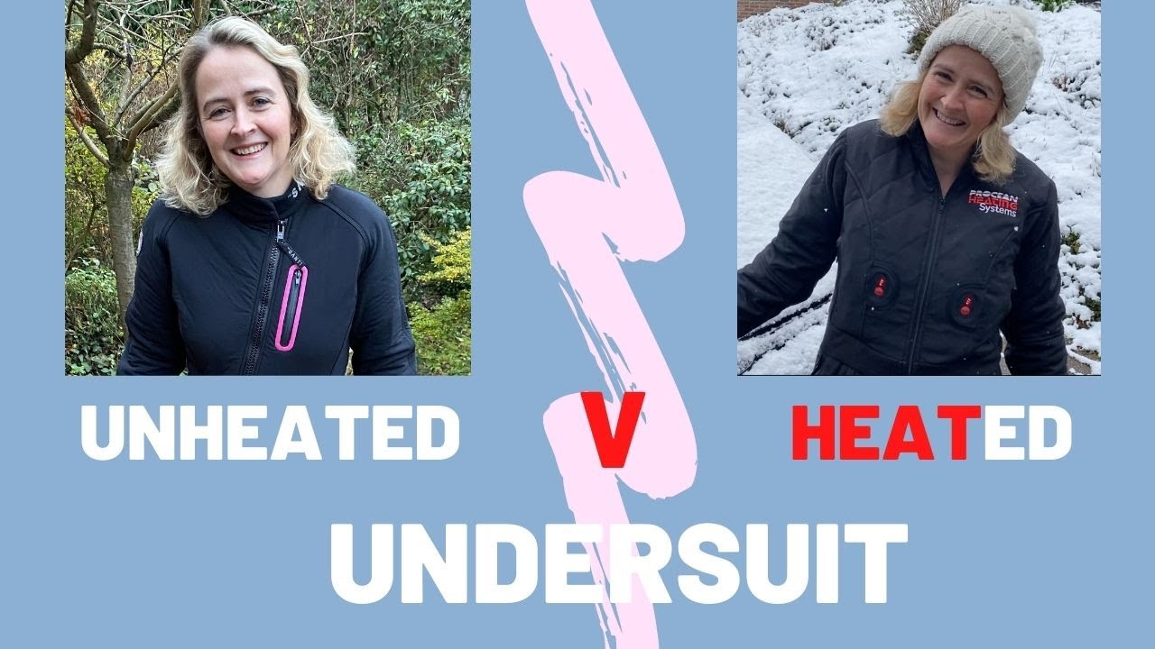 UnHeated v Heated  Diving Undersuit - (Procean)