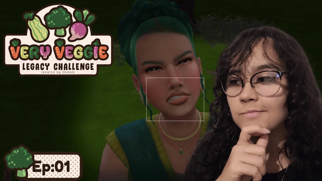 ESQUEÇA o NOT SO BERRY | O NOVO DESAFIO QUE VAI TE VICIAR no The Sims 4! 🍆" | Very Vegie #1