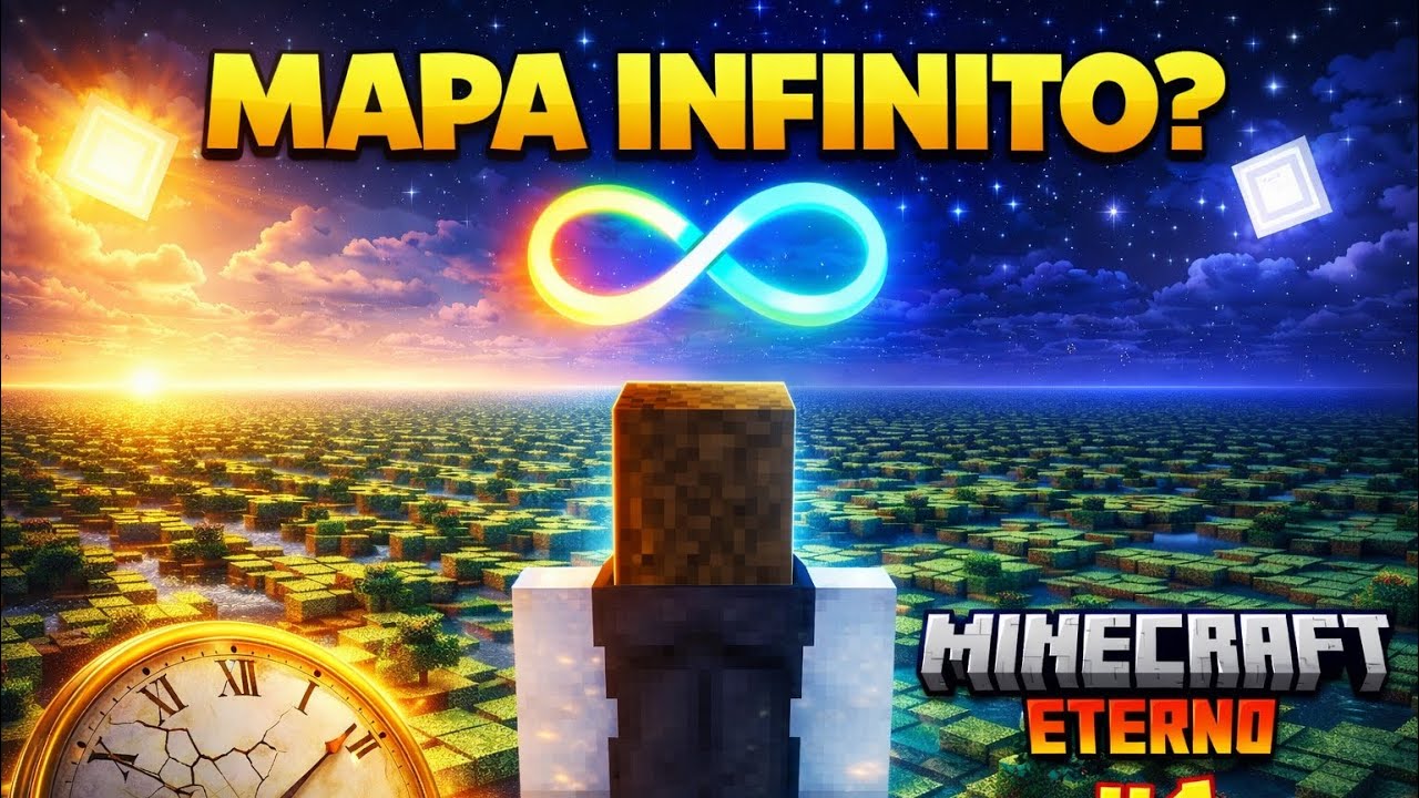 O Mapa Do Minecraft Pode Ter Contruções Infinitas? Minecraft Eterno