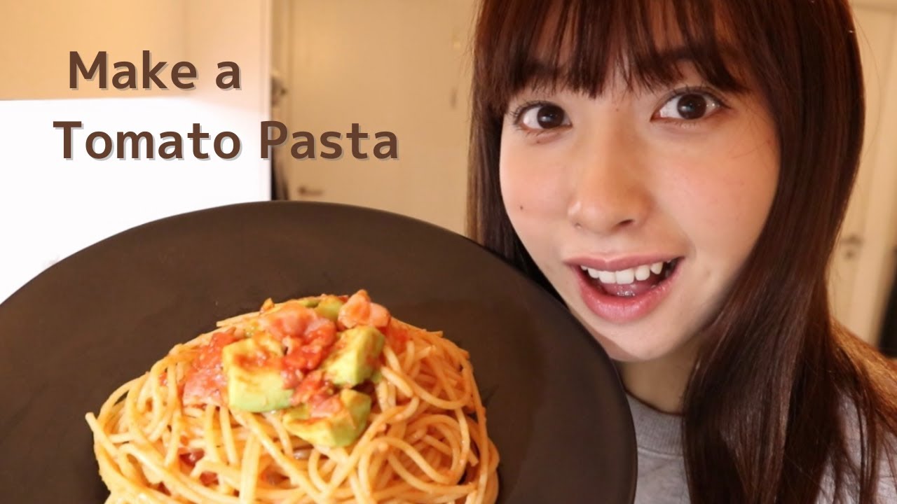Rio Makes Tomato Pasta_Rio Arai/荒井里桜